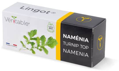 Lingot® Cime di rapa BIO - Compatibile con Orti Interni Véritable® ed Exky® - Ricarica pronta all'uso - Substrato con Semi Integrati