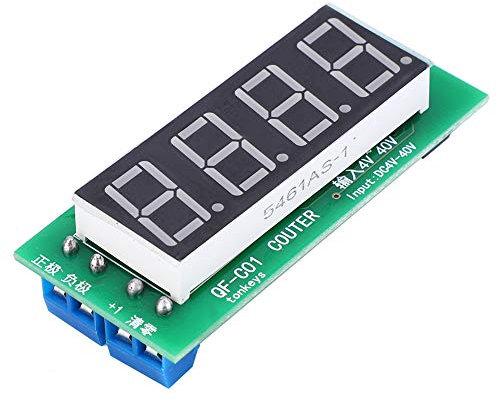 Module de Compteur à affichage Numérique Dc4-40V à 4 Chiffres, Compteur de Comptage Électrique, Plage 0-9999 avec Fonction de Mémoire
