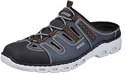 Rieker Herren Clogs 14595-45 grau Gr. 41