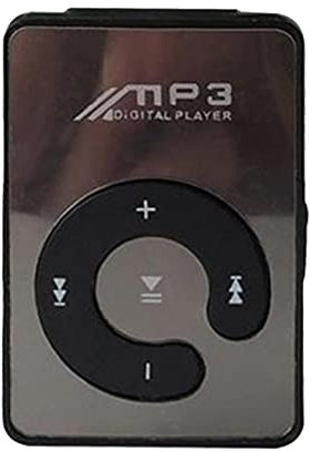 MP3 Clip 8 GB | Mini Reproductor MP3 Compatible con Tarjeta TF 8GB - MP3 6 Colores, Ligero, Incluye Cable USB y Auriculares Gusengo