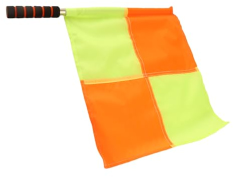 Soccer Referee Flags, Soccer Referee Flags, Storage Bag for Sports Match Linesman Flag Soccer Football Hockey Training 2PCS Referee Linesman Flag with