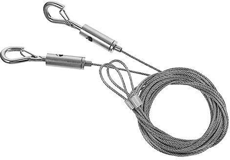 TOPPERFUN 2 pezzi Cavo Inossidabilper Appendere Foto Resistente per Uffici Scuole e Casa Filo per Progetti Creativi e Leggere