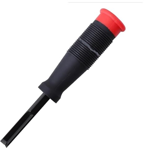 ainih Corner Chisel C-R-V 90° Right Angle Cutting Edge with Thick Metal Strike Cap and T-P-R Handle Hinge Mortise Door Installation Tool