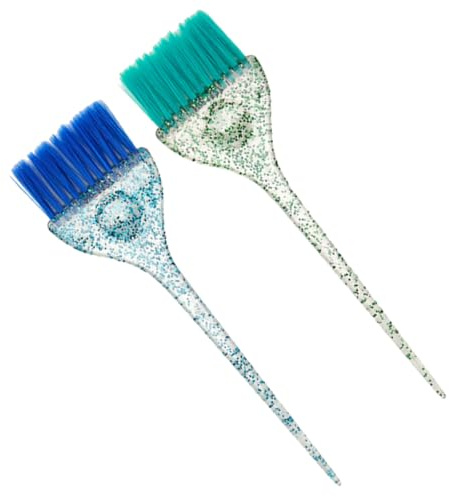 GETAJGHSD Spazzola per Tintura Chioma 2 Pezzi Applicatore Facile da Usare in PC per Colorazione e Cura Cheratina, Adatta a Parrucchieri e Uso Domestico