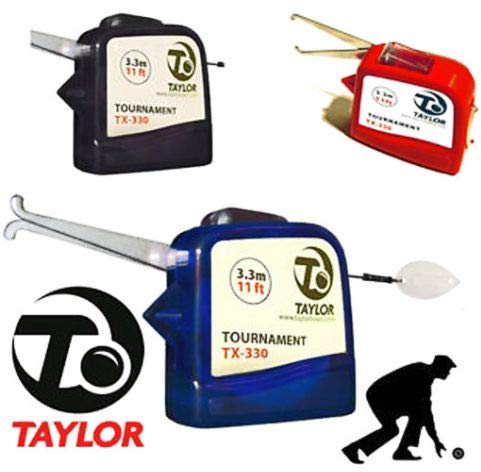 TAYLOR 11FT TOURNAMENT TX BOWLS MEASURE IN (BLACK)