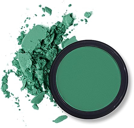 Erinde Palette de fards à paupières simples, nu, vert mat, palette de fards à paupières en poudre pressée, imperméable, High Pigmented & Long Lasting Basic Shade Eye Makeup