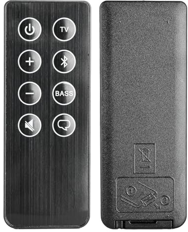 Ersatz-Fernbedienung Kompatibel mit Bose TV Speaker & Solo Soundbar Series II, Kompatibel mit Bose Solo 5 10 15 Series II TV Sound System 431974 410376 418775 845194