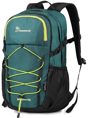 MOUNTAINTOP Mochila Senderismo 25L Unisex Impermeable Dia Ciclismo