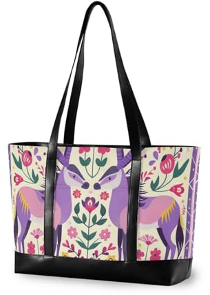 aidingzhi Gemsbok traditionell mexikansk folk trendig laptopväska 14 med dragkedja väska för arbete för resor pool simning strand semester nödvändigheter med surfplatta