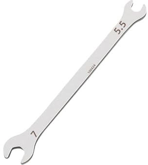 Dasbsug Chiave a doppia testa sottile Chiave aperta in acciaio al carbonio ad alta resistenza per spazi ristretti e dadi di varie dimensioni chiave in acciaio ad alta resistenza