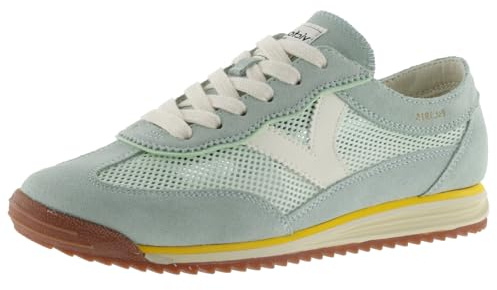 victoria Zapatillas Saturno Rejilla & Piezas Serraje Al Tono & Suela Sierra 1158105 para Adulto Jade 39