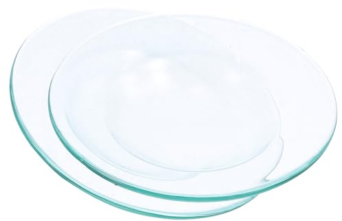 HOMSFOU Placas de Revestimiento Reutilizables para Calentadores de Cera 2 Piezas, Cuencos para Aromaterapia y Difusión de Fragancias, Accesorios a Prueba de Fugas para Hogar y Baño