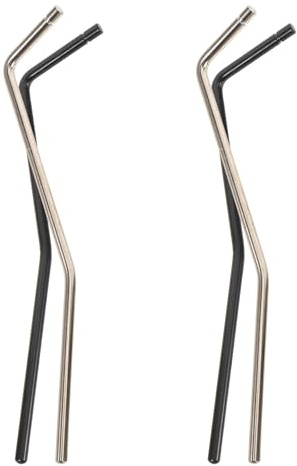 HOMOCONO Whammy Bar per Chitarra Elettrica 6mm in Metallo 4 Pezzi Leva Tremolo Sostitutiva Controllo del Suono Migliorato e Facile Installazione per Performance Stabile