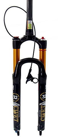 DFS Carbon Air Fork Civet-RLC-TP-RCE-TC Federung Mountainbike Fahrrad MTB Gabel Carbon Lenkrohr + Crown Remote Lock Out 66.0 cm/69.8 cm