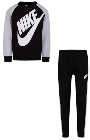 Nike Oversized Futura Crew Set per bambini Black 2/3 anni