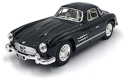 Modell im Maßstab 1:36 (300 sl Black)