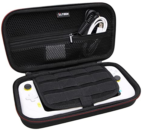LTGEM EVA-Hartschale für Logitech G Cloud Gaming Handheld und Zubehör, Schwarz (nur Hülle)