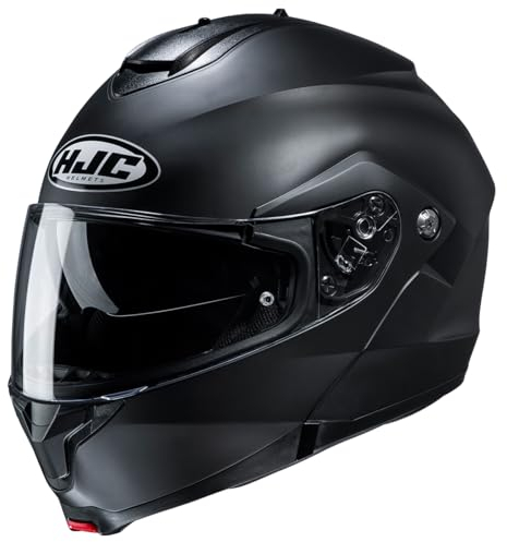 HJC, Casco Moto Modular C91N Solid Semi Flat Black, XL