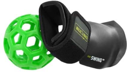 kowaku Golf Swing Train Banda Correctora Práctica de Muñeca Entrenador de Brazo Recto Accesorio de Correción Funcional Material PP para Principiantes Entrena, Verde