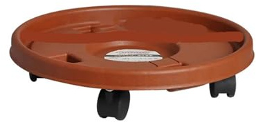 Växtvagn, Med universalhjul Kraftigt rullande krukställ for inomhusbruk utomhus(30CM)