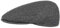 Lipodo Inglese Classic Flatcap Damen/Herren - Flat Cap Made in Italy - Unifarbene Wintercap mit Wolle - Schirmmütze Herbst/Winter - Schiebermütze anthrazit 57 cm