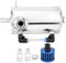 KSTE Oil Catch Can, Universal 0.5L Oil Catch Tank, Aluminiumlegierung Motoröl Topf Entlüfter Behälter Reservoir mit Luftfilter
