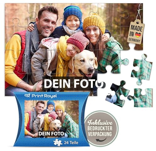 Foto-Puzzle 24-1000 Teile in inkl. hochwertiger Verpackung - mit eigenem Foto Bedrucken - Puzzle selber gestalten - 120 Teile in Kartonverpackung