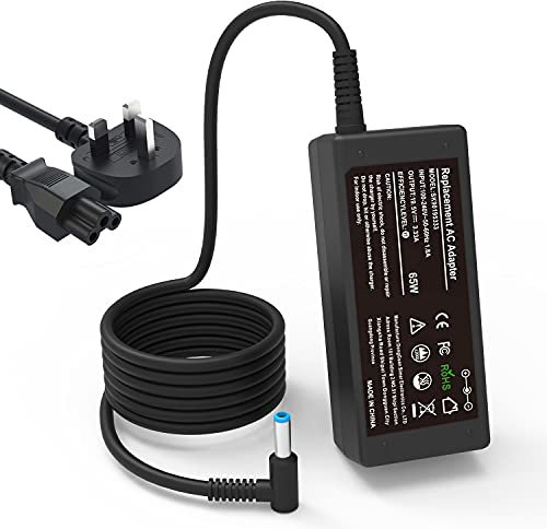 45W Laptop Charger Compatible with HP Pavilion 11 13 15 x360 Charger Stream 11 13 14 Chromebook 11 14 Split 13 X2, Replacement for Elitebook Folio, Spectre Ultrabook, Pavilion Touchsmart