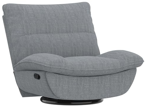FLEXISPOT Relaxsessel, XC6, Manueller Sessel, Schlafsessel, Drehsessel mit Rocking, Liegesessel im Wohnzimmer, Fernsehsessel mit verstellbare Rückenlehne, Ruhesessel (Light Gray)