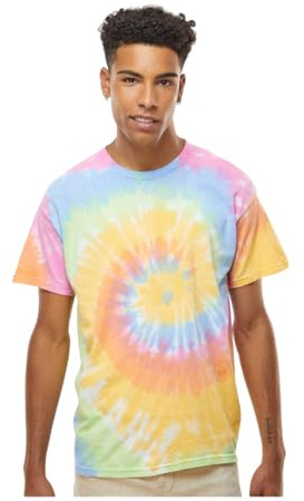 Unisex batik t-shirt – neon regnbåge hippie skjorta kvinnor och män – 70-tals festival outfit – slips dye regnbåge skjorta – bomull färgglad t-shirt män S M L XL XXL 3XL 4XL 5XL