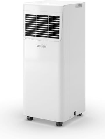 DolceClima Compact 8sw – Aire acondicionado portátil 10000 BTU, deshumidificador, temporizador, clase energética A
