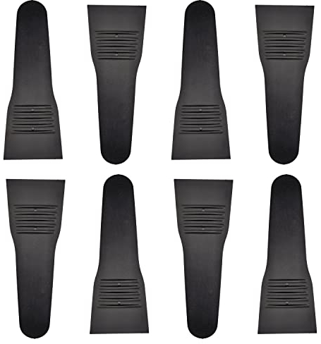 Kosmosta Spatule à raclette pour poêles antiadhésives | Ustensiles et gadgets de cuisine – Excellents ustensiles de cuisson pour cuisiner et décorer (lot de 8)