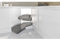 Kesseböhmer 8179239846 anthrazit Lemans II Schwenkauszug für Eckschrank inkl. 2 Tablare, Links ausschwenkbar, Flügelbreite 500mm, Stahl/MDF, Breite 500 mm