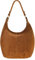 Leder Damenhandtasche Vera Pelle Damen Shopper Beuteltasche camel