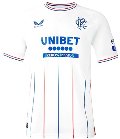 Castore 2023-2024 Rangers Away Football Soccer T-Shirt Trikot