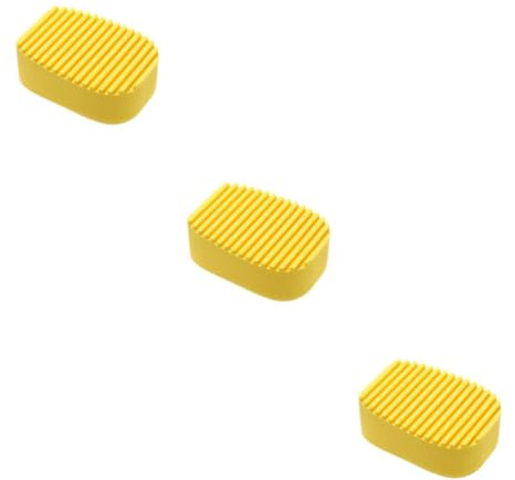 HAPINARY 3 Pièces Brosse à Linge Planche à Laver Les Vêtements Mini-laverie Brosse Nettoyant Planche à Laver pour Le Linge Nettoyant pour Carrelage Brosse à Brosse De Cuisine Yellow