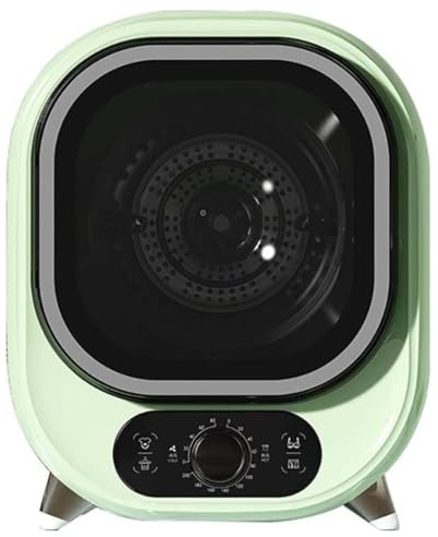 Asciugatrice a condensatore portatile, 5 kg, compatta, piccola mini centrifuga, montaggio a parete o sul piano di lavoro, capacità di carico 0,8 kg, perfetta per qualsiasi spazio