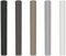 LQIOACU 5 Pezzi Cera per legno, Stucco per legno, Stucco per legno riempitivo, Parquet ripara graffi, Nero, Bianco e grigio