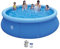 PISCINA AUTOPORTANTE PROMPT C/POMPA FILTRO C/CARTUCCIA 3.6MTX76CM