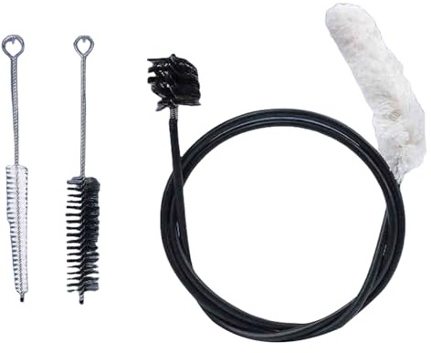 Trompeten-Reinigungsbürsten-Set, Musikinstrument, Wartungswerkzeug, Trompetenreinigung, Pflegesets für Trompeten-Mundstück