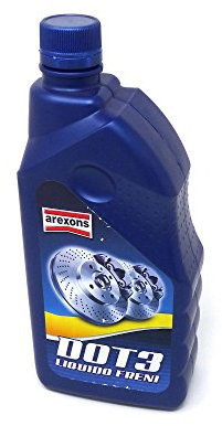 Arexons Liquido Olio Freni 1 Litro DOT3 Protezione Non Corrosivo Auto Moto