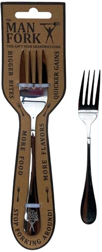 The Man Fork - Holds 40% MORE FOOD So You Can Crush BIGGER BITES With MORE FLAVORS!!! As Seen On TV