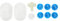 TKSE Ensemble De Clips De Fixation De Jupe Latérale, 10PCS Ensemble De Clips De Fixation De Jupe Latérale De Voiture 1610186180 Remplacement de la Force De Serrage Forte pour Citroen DS3 2009‑2015