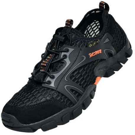 ENEN Chaussures Aquatiques Hommes, Séchage Rapide Barefoot Shoes, Léger Respirant Chaussure Aquatique Femme, Chaussure Plage de Plage Nautique Plage Surf Yoga