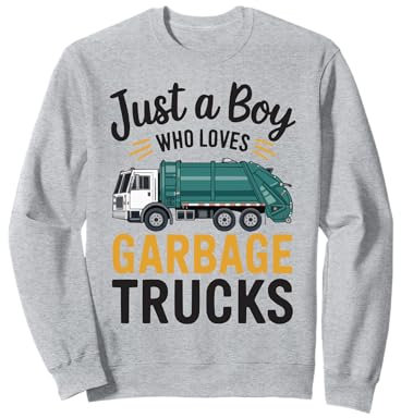 Collecteur de déchets de recyclage pour conducteur de camion à ordures Sweatshirt