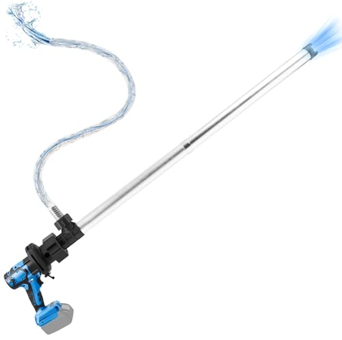 Catolsss regnpump, för Ma-kita 18 V, borstlon kompakt 10 000 varv/min med 2 hastigheter, bärbar umppump med 3/4 tum utlopp, 791 GPH, för pool/trädgård/damm/husbil/båt (utan batteri)