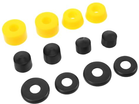 JOINPAYA Jeu De Joints Amortissement pour Skateboard Bushings PU pour Trucks De Skateboards Rondelles De Pivot pour Longboards Et Rollers