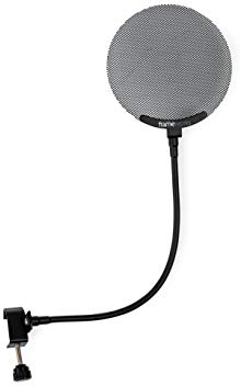 Gator Frameworks Metal Screen Pop Filter with 12.4-Inch Gooseneck (GFW-POPFILTER-MTL)