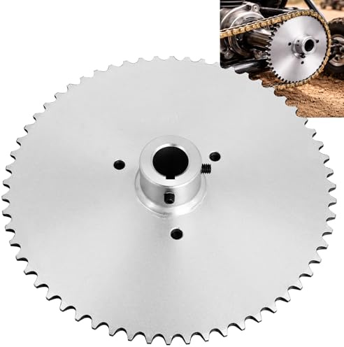 60 Tooth Go Kart Live Axle Sprocket for 40 41 420 Chain with 1 Bore 1/4 Keyway Compatible with Yerf-Dog Murray Go Karts by Podoy