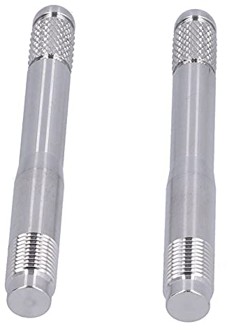 BWLZSP Radbolzen-Ausrichtungsstifte (2 Stück) M14x1,5 Edelstahl - Mit Dreikant-Antriebsnüssen